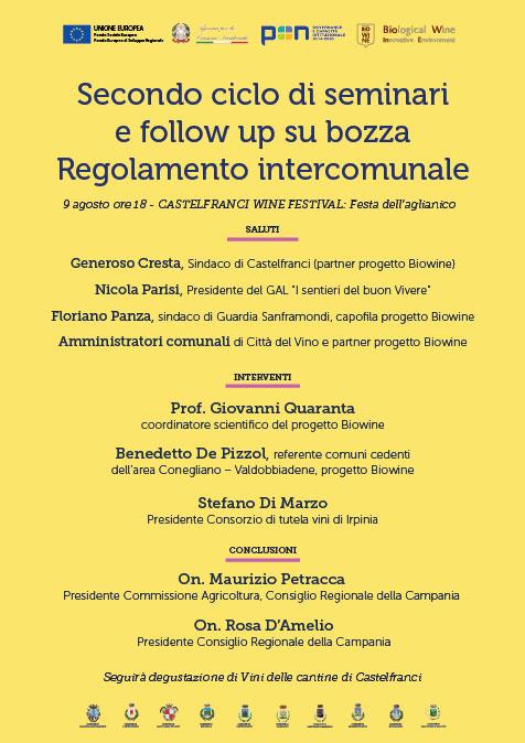 Biowine  - Castelfranci, 9 agosto 2019